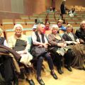 Unsere Damen gemeinsam mit Hans Theessink im Odeion. (C)SRMI